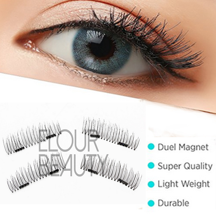 Invisible band magnetic eyelashes100% handmade China EA10